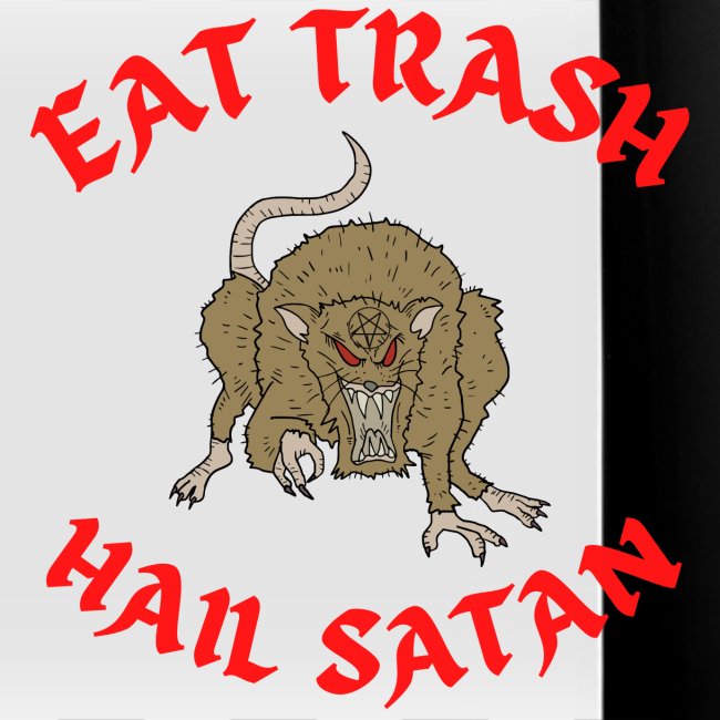 Eat Trash Hail Satan - Satanic Rat