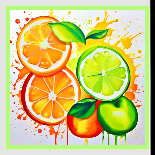 Neon Chaos Liquid Color Explosion