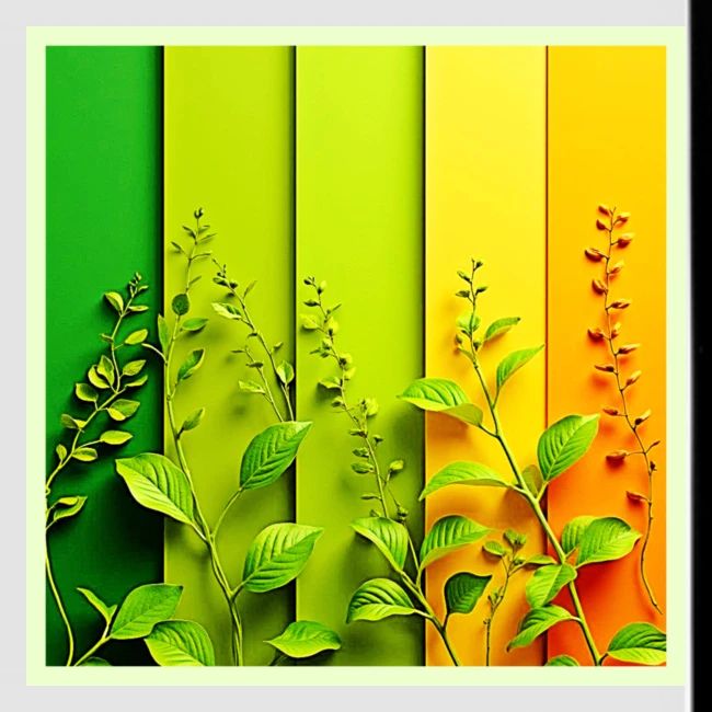 Modern Color Block Nature