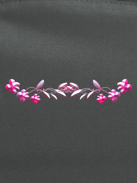 line flowers pink