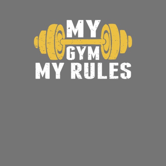 My Gym My Rules Funny Gym Workout Lover Gift' Computer Backpack |  Spreadshirt