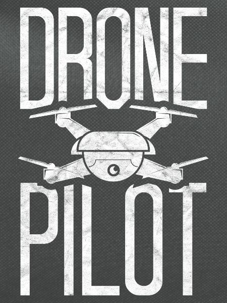 Funny Drone Pilot Quadrocopter