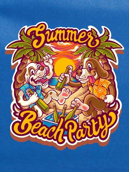 Summer beach party