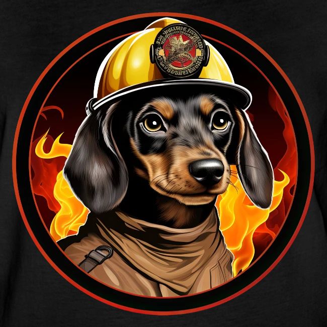 Firefighter Dachshund