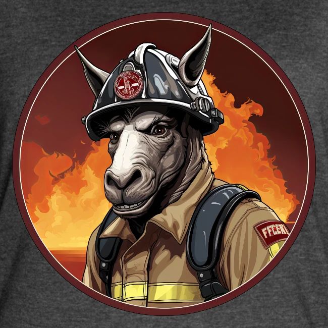 Donkey Firefighter