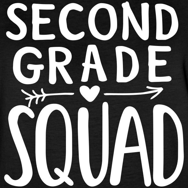 Second Grade Squad Teacher Team T-Shirts