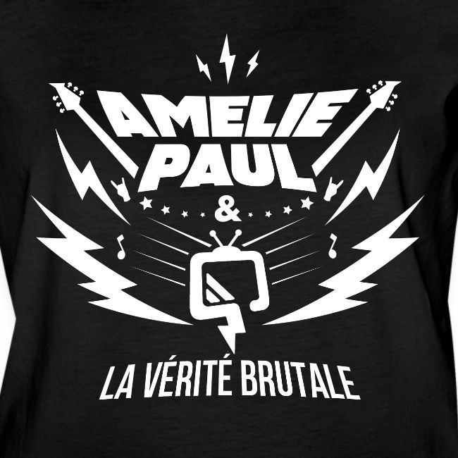 Amélie Paul & La Vérité Brutale (logo blanc)