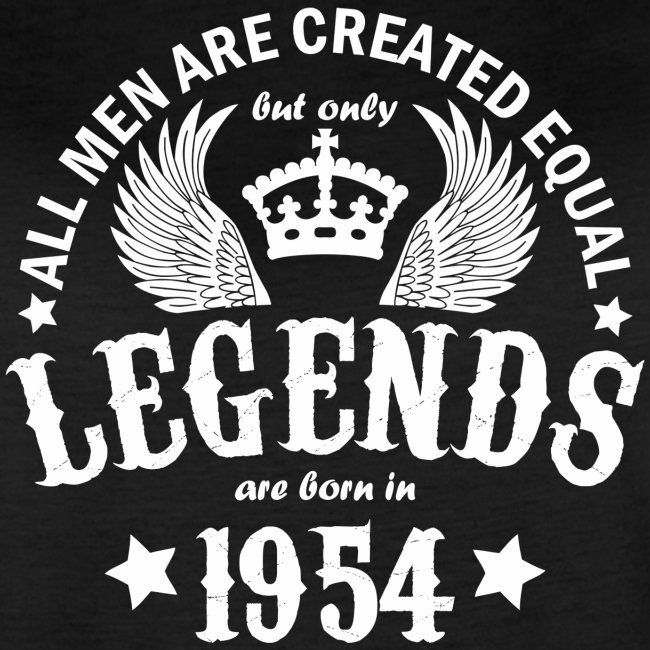 Legends are Born in 1954