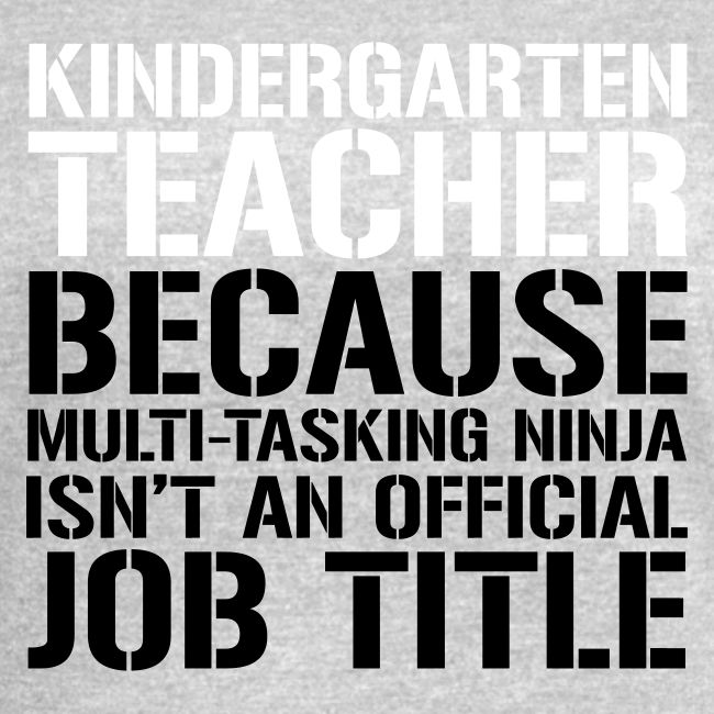 Kindergarten Ninja Teacher Funny Teachers T-Shirts