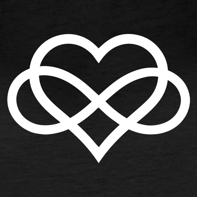 Infinity-Heart (white)