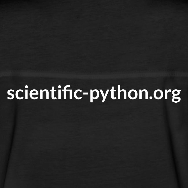 scientific python full color logo