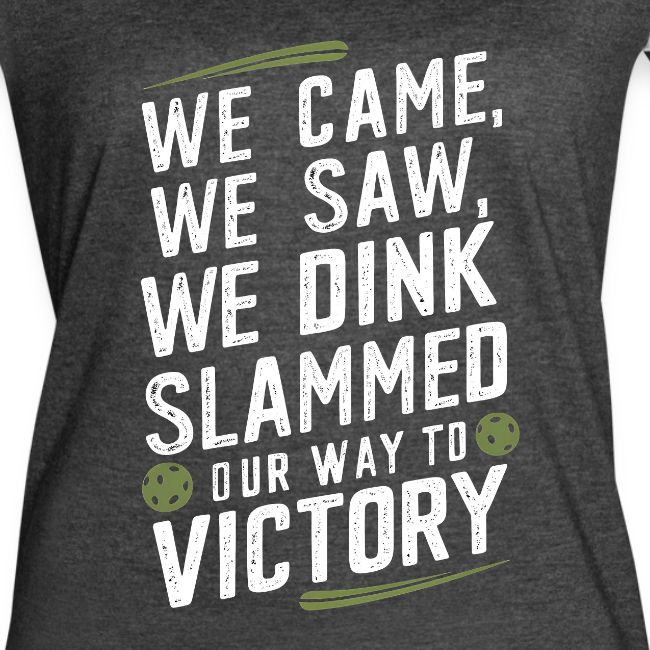Dink Your Way to Victory! Funny Pickleball Design