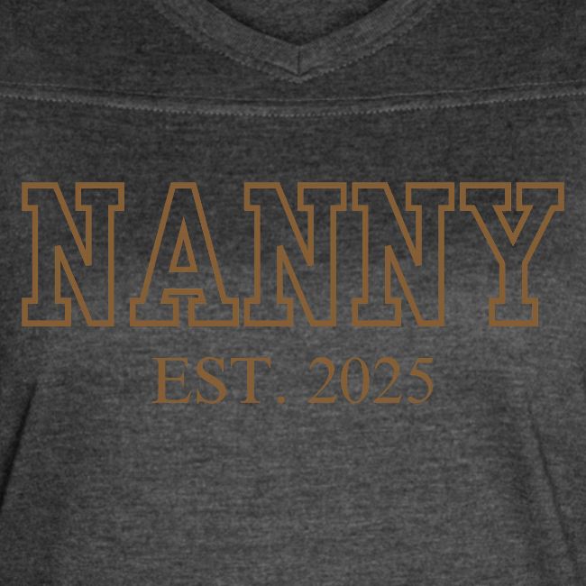 Nanny Est. 2025 (Brown Font)