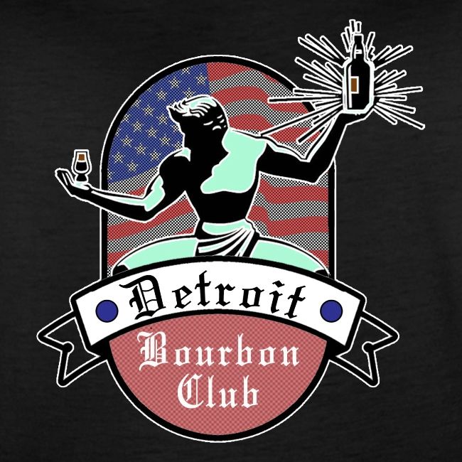 Detroit Bourbon Club Stars and Stripes Logo