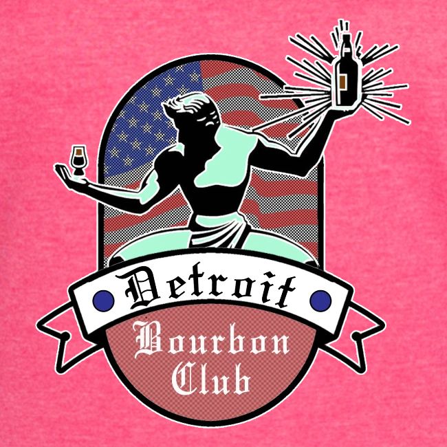 Detroit Bourbon Club Stars and Stripes Logo