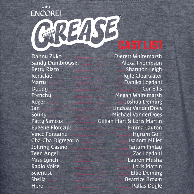 Encore's! Grease