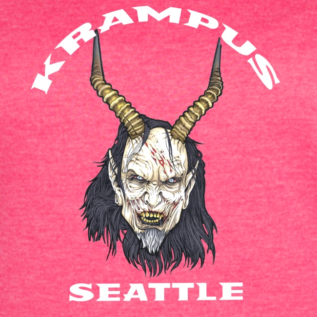 Krampus Seattle Logo 3 White Font