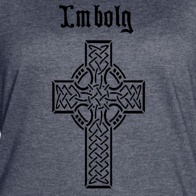 Imbolg Black Logo and Cross