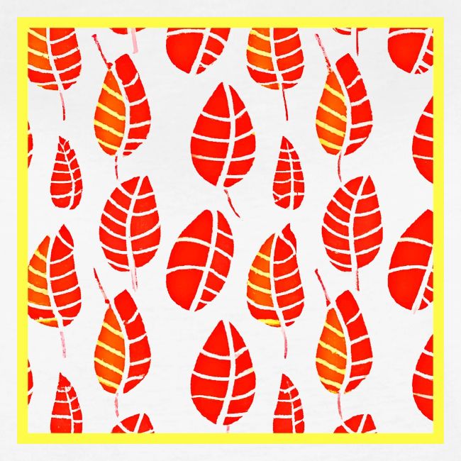 Elegant Leaf Art Neon Aesthetics