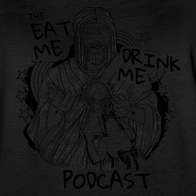 Eat Me Drink Me Podcast revamped logo