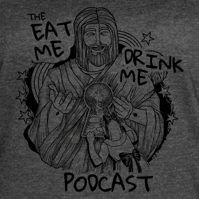 Eat Me Drink Me Podcast revamped logo