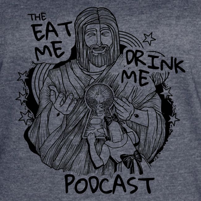 Eat Me Drink Me Podcast revamped logo