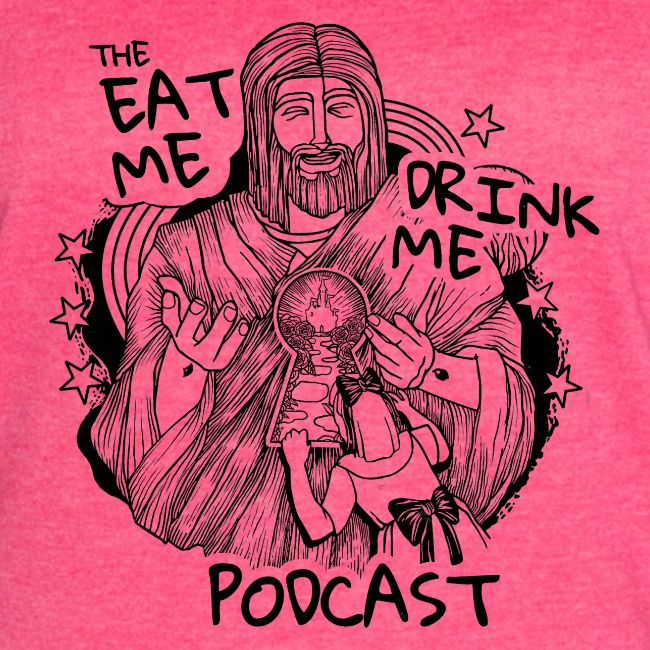 Eat Me Drink Me Podcast revamped logo