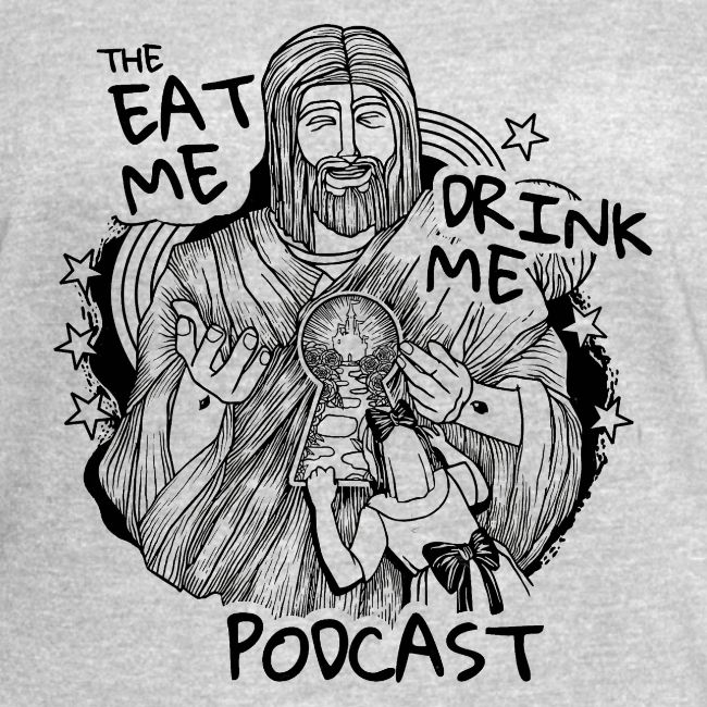 Eat Me Drink Me Podcast revamped logo