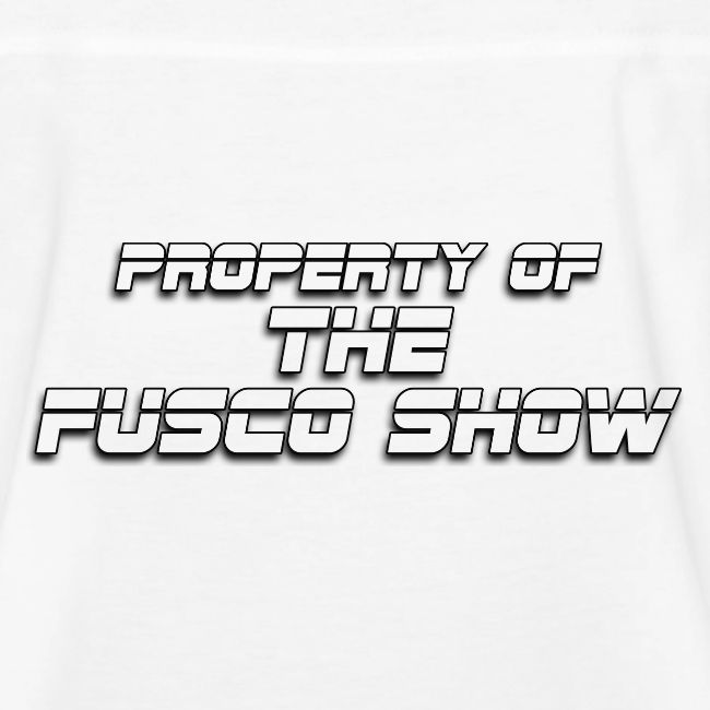 GOOD ONE, TONY! (with Fusco Show back)