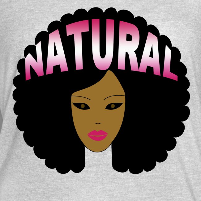 Natural Afro (Pink)