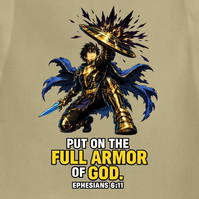 Full Armor of God Anime Warrior | Ephesians 6:11 C