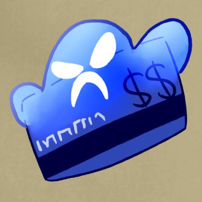 SquidHominid Haunted Credit Card emote