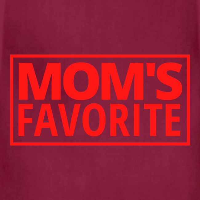 MOM'S FAVORITE (Red Square Logo)