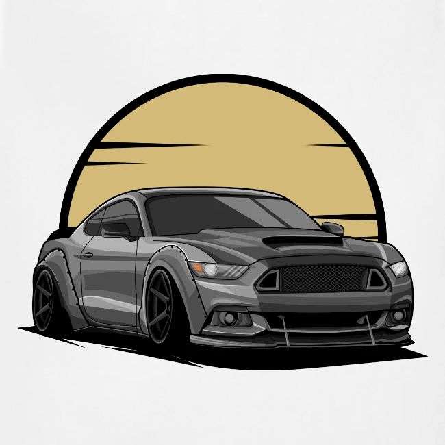 GREY MUSTANG GT