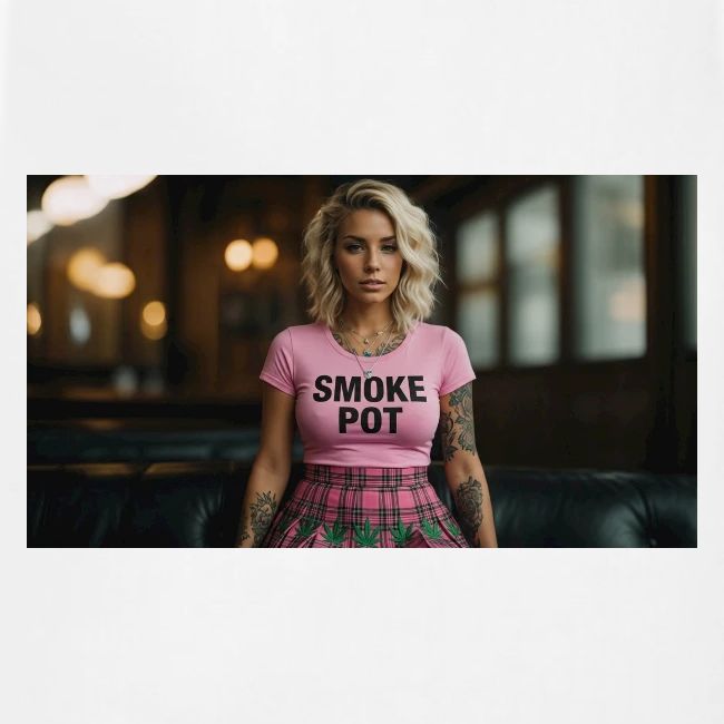**Smoke Pot Pink Rebel Tee**