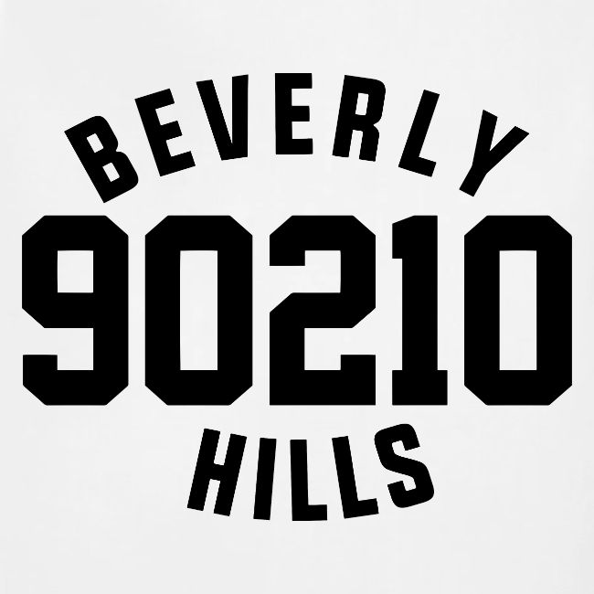 90210 Old School Tee Black