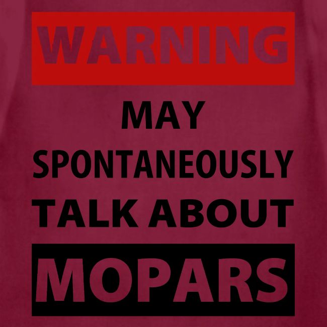 May spontaneously talk about mopars