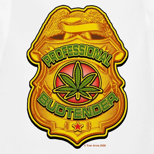 Tom's T-Hall PotTees Series #5 "Pro Budtender"