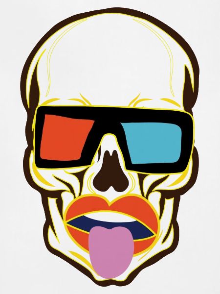 skull art
