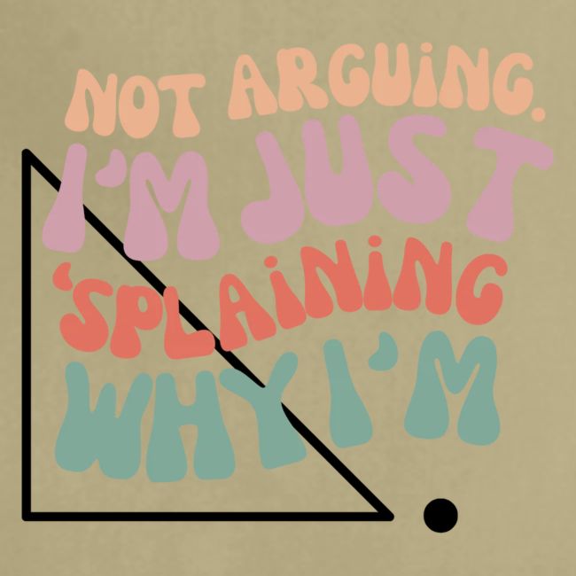 Not Splaining Right Triangle