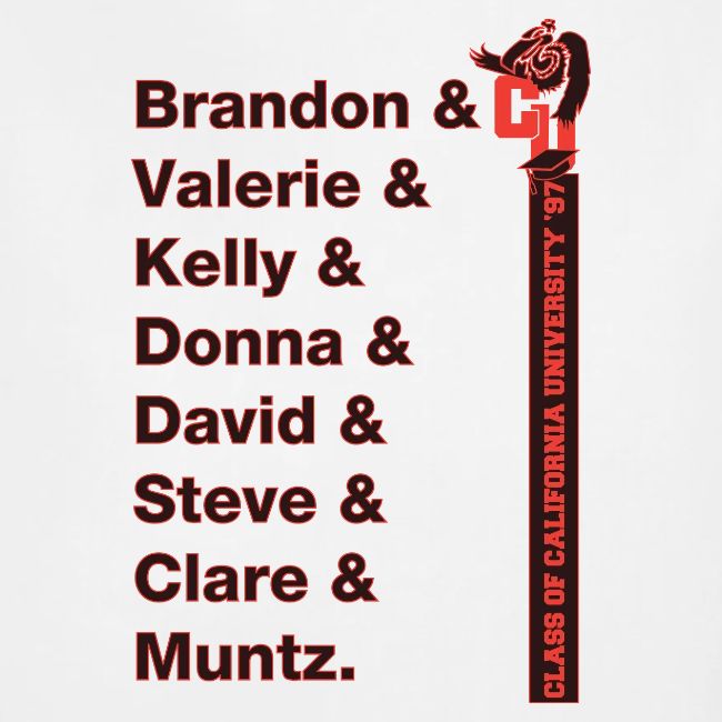 90210 CA University Class of 97 Shirt 01