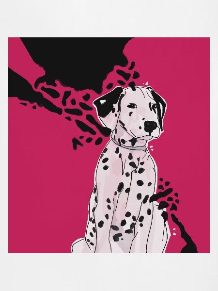 Pink Dalmatian