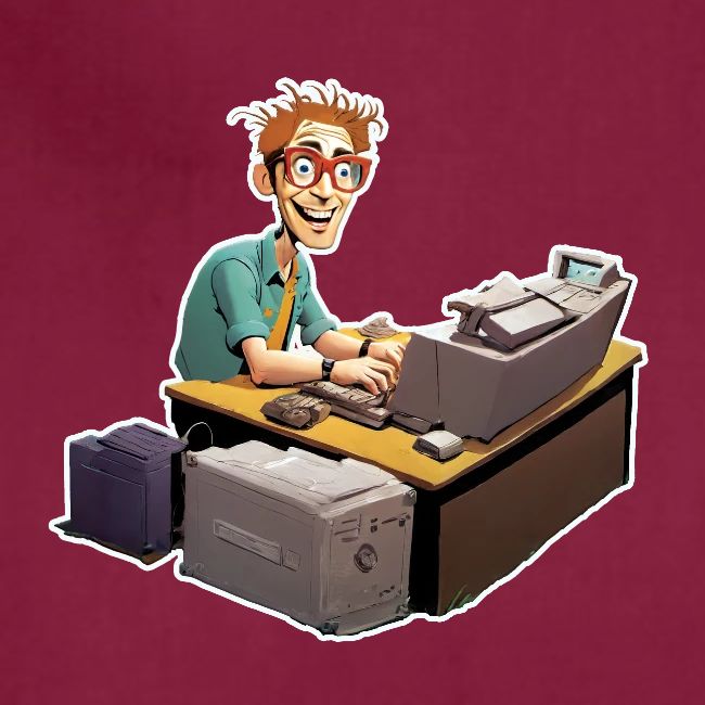 "Hard At Work"