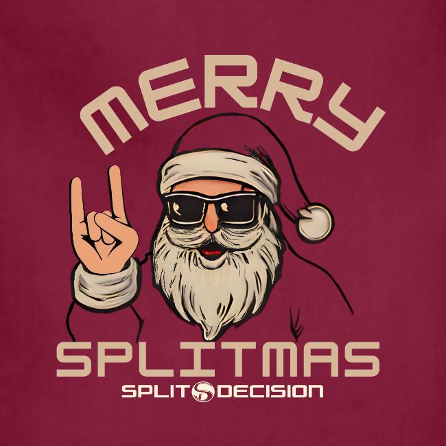 Rock Horn Santa - Split Decision - Merry Splitmas