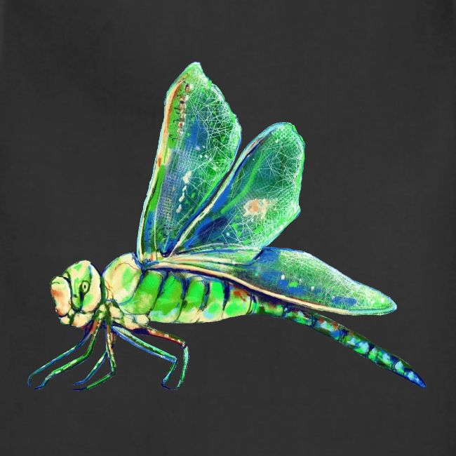 green dragonfly