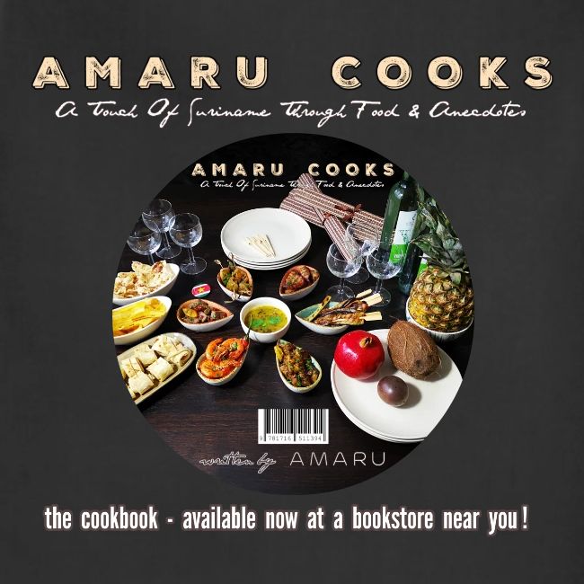 AMARU Cookbook - Cookbook Cover