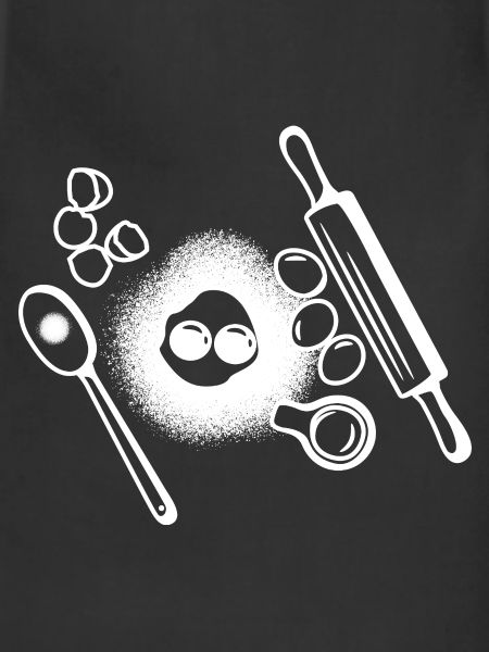Baking Ingredients Drawing