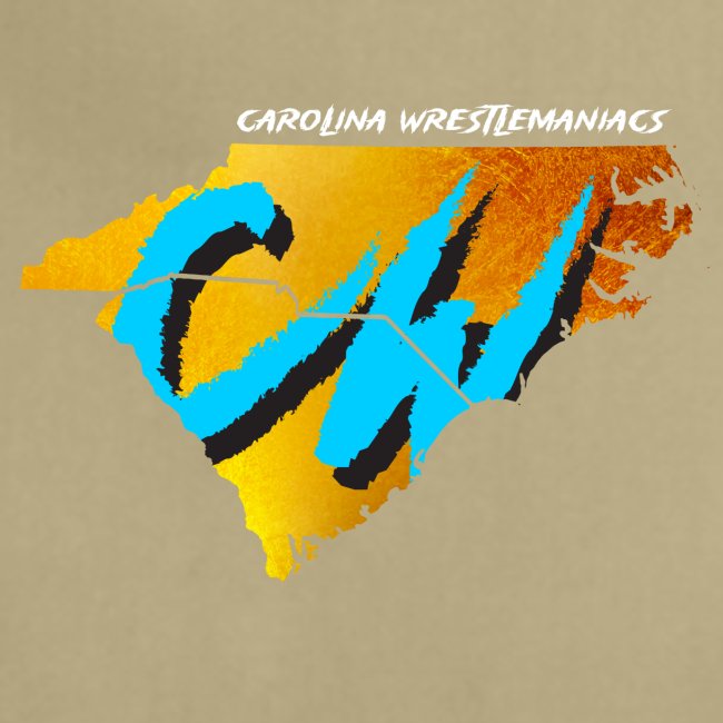 Carolina Wrestlemaniacs Logo Blk