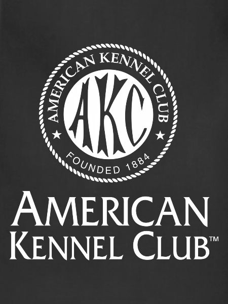 Akc White Vertical Logo