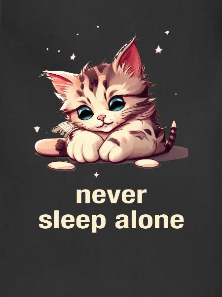 never sleep alone
